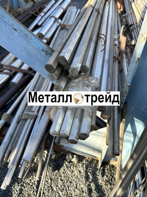 Шестигранник нержавеющий AISI 304 24 мм 24 шестигранник (AISI 304, ASTM A 276, калибр.)