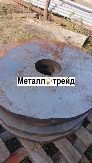 Поковка 09Г2С 390 мм обточка ГОСТ 8479-70, 19281-14, УЗК+